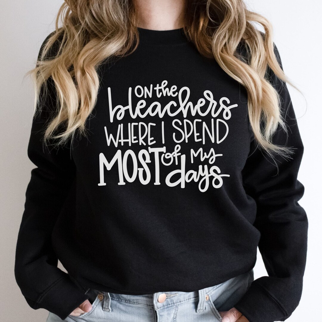 On the Bleachers Sweatshirt, Game Day Shirts, Sports Mom Sweatshirt