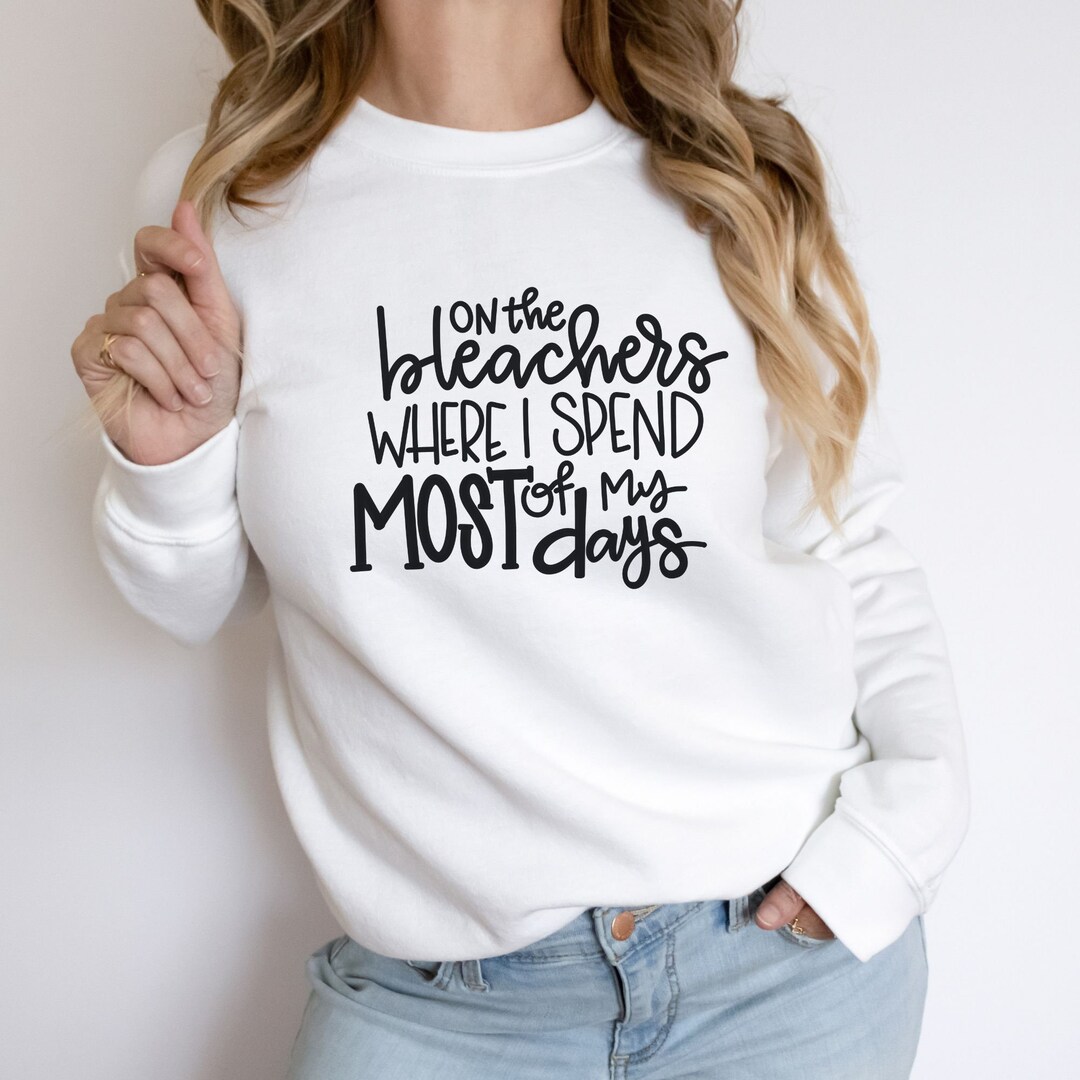 On the Bleachers Sweatshirt, Game Day Shirts, Sports Mom Sweatshirt
