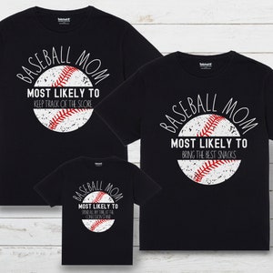 Baseball Mom Shirts Funny Baseball Shirt Baseball Mama - Etsy