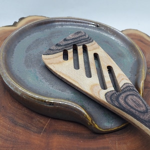 Ceramic Kitchen Spoon Rests, Handmade Pottery Spoon Rest