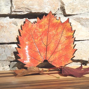 Leaf Ceramic Spoon Rests, Handmade Nature Pottery