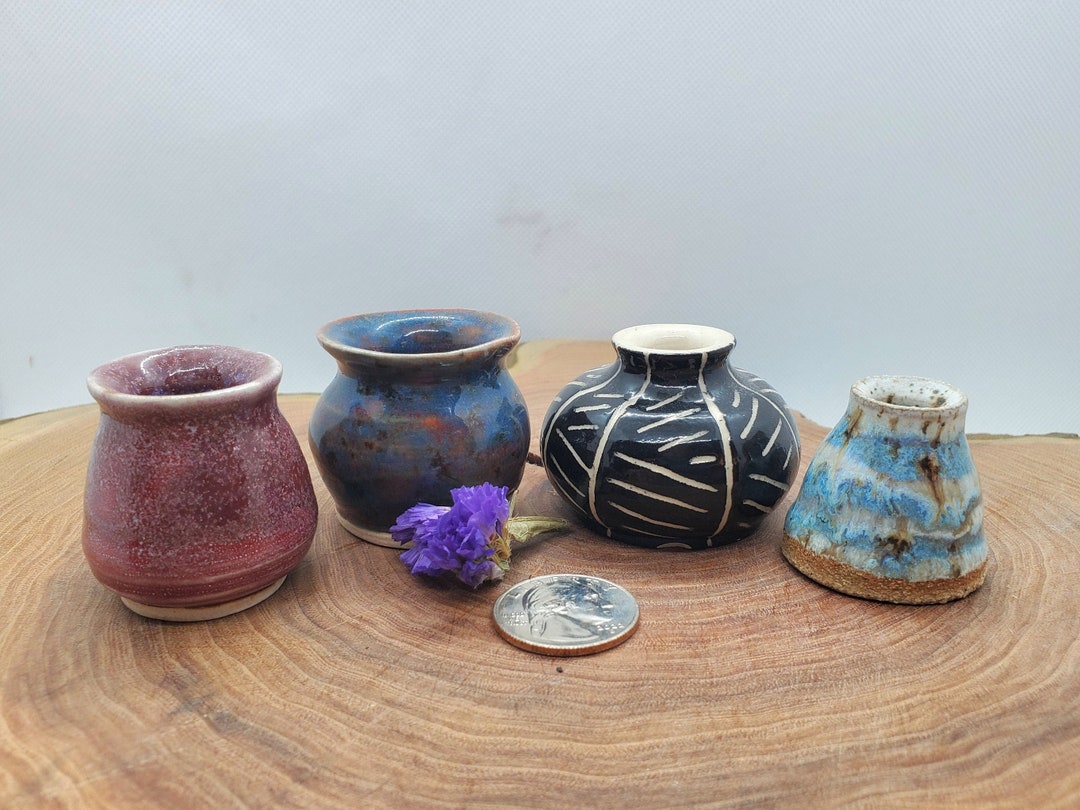 Mini Ceramic Vases Etsy