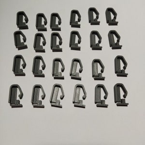 HO Scale Bachmann EZ Track Replacement Clips 24 Count Pack - Etsy
