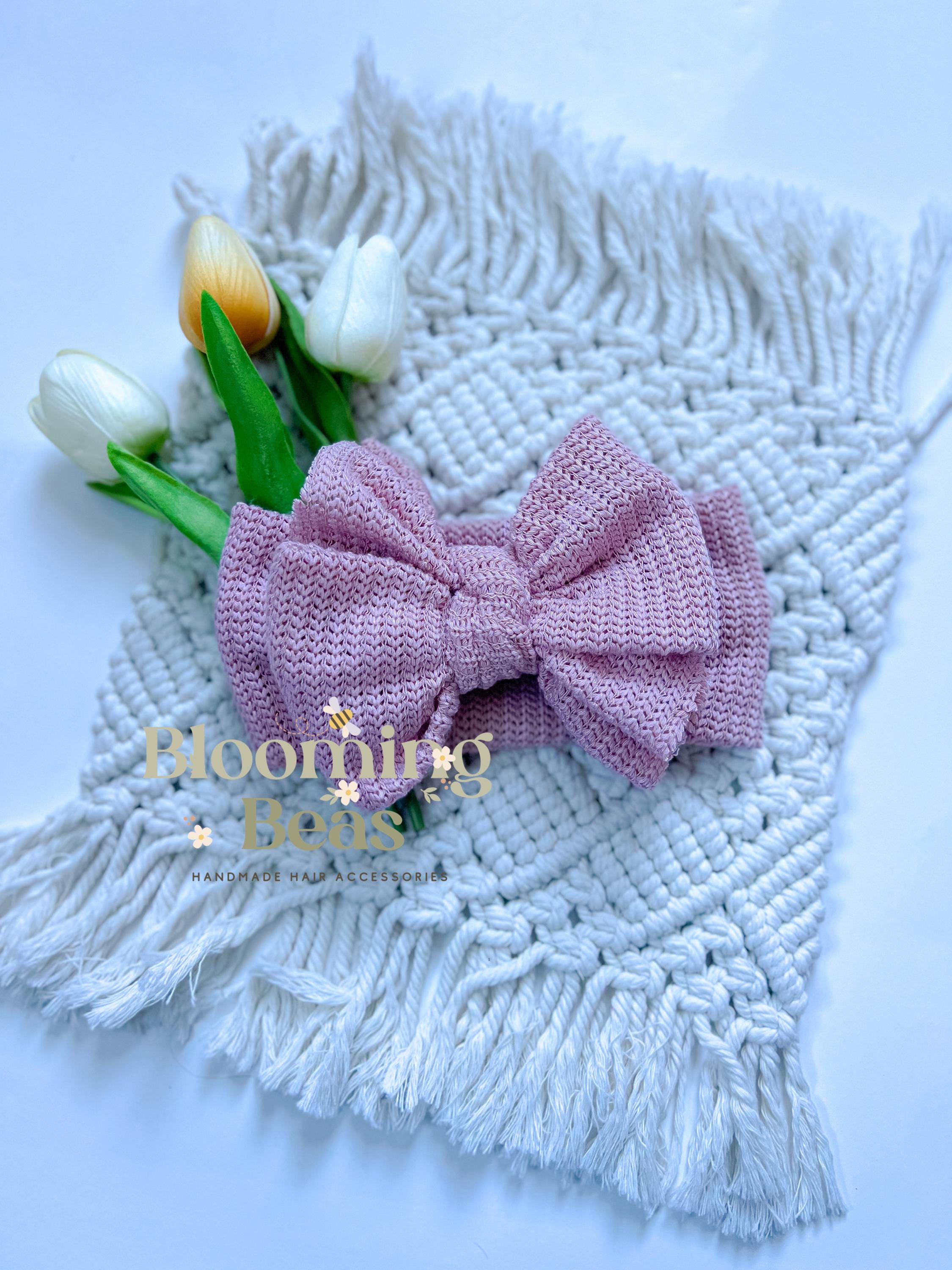 Pink Knot Headband Toddler - Etsy display picture 2