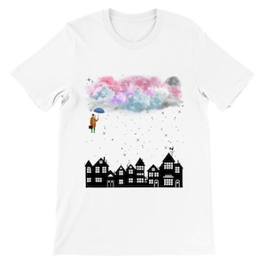 Inspirational Mary Poppins Themed Design / A Suitable Gift For Mary Poppins Lovers / - Premium Unisex Crewneck T-shirt