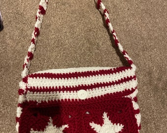crochet star bag