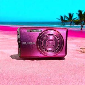 Fujifilm FinePix JX700 Pink | Compact Digital Camera | Includes Battery, SD Card & Charger | Works Great