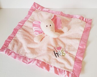 Carter s Baby Security Lovey Blanket Rattle Just One Year Pink