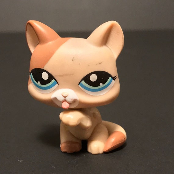 Littlest Pet Shop LPS Authentic Cat Short Hair Kitty Kitten Etsy