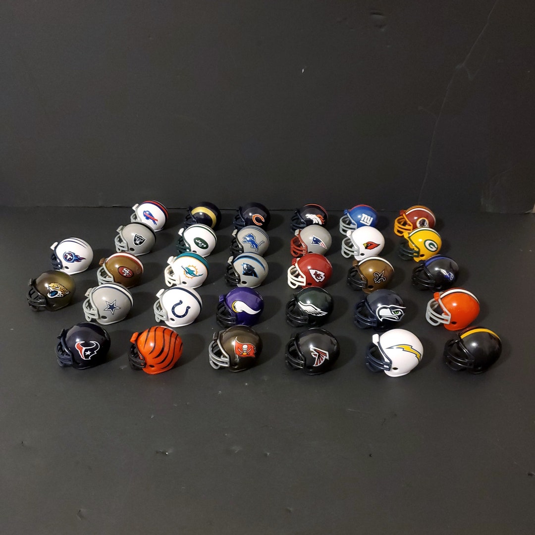 Riddell Pocket Pro Football Helmets Lot of 32 Etsy