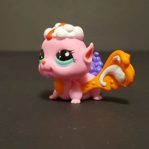 Figurine Littlest Pet Shop (LPS) #2835 Snow Burst Fairy - Hasbro - Occasion