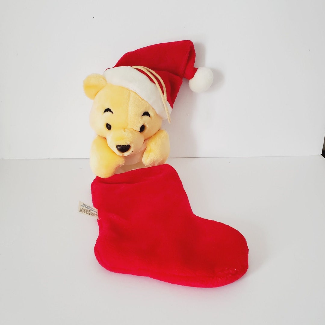 Christmas winnie the 2024 pooh stuffed animal