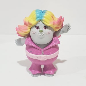 Trolls Bridget Lady Glitter Sparkles & Poppy Troll Figures