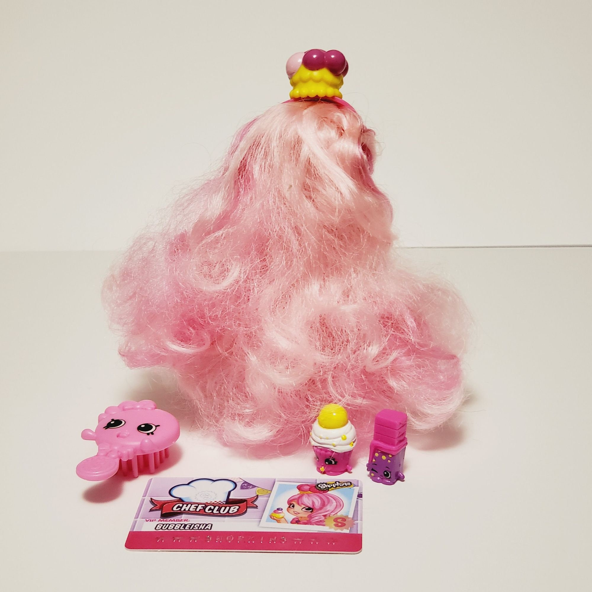 Shopkins Chef Club Shoppies Bubbleisha Doll Complete With Hair