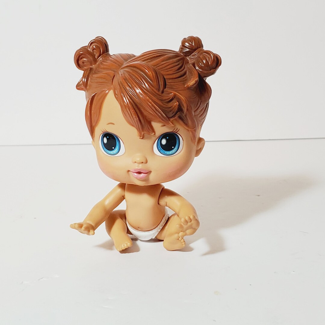 Baby Alive Crib Life Doll MAKAYLA SONG Retired 2010 Blue Eyes Brown Hair Etsy