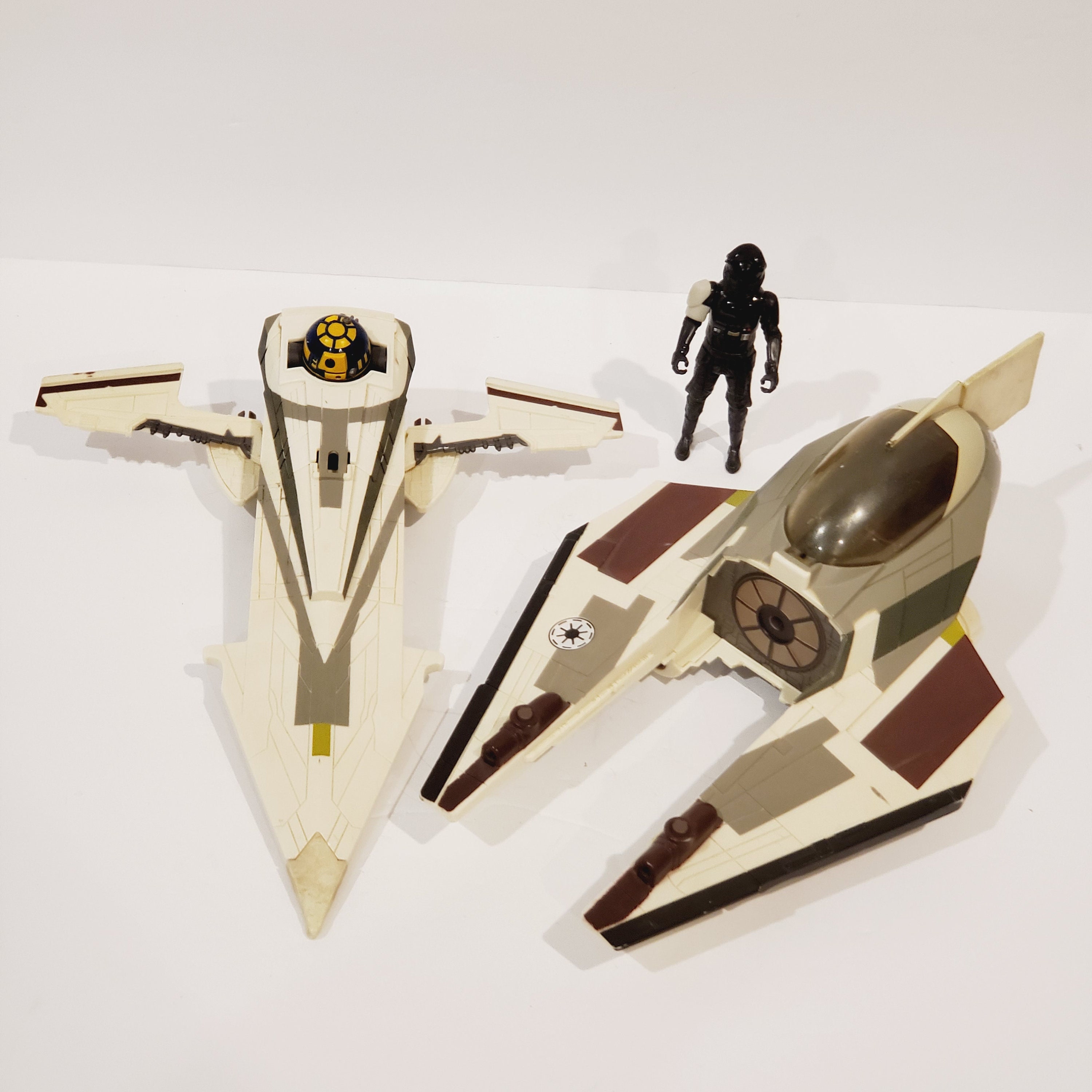 Star Wars Mace Windu s Jedi Starfighter Droid Clone Wars 2008 Etsy