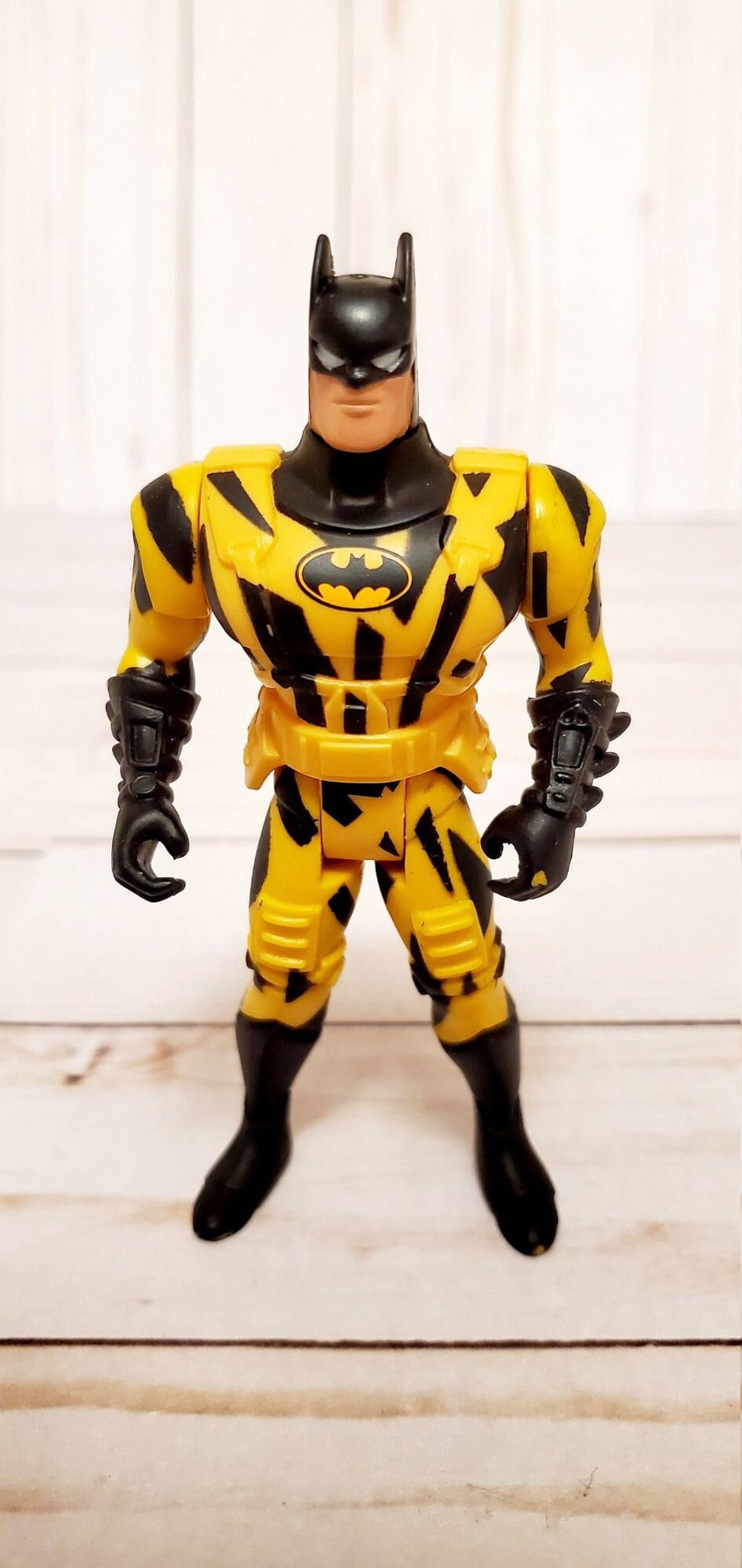 Vintage 1994 Kenner Batman Figure Yellow and Black Outfit - Etsy