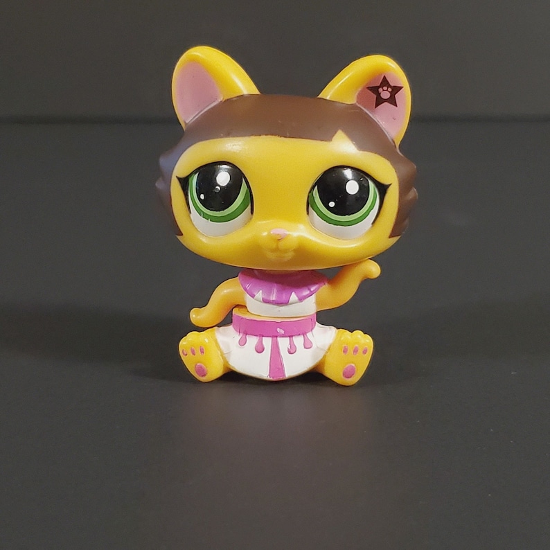 LPS Littlest Pet Shop Authentic Walkables Dancing 2718 Cat Etsy