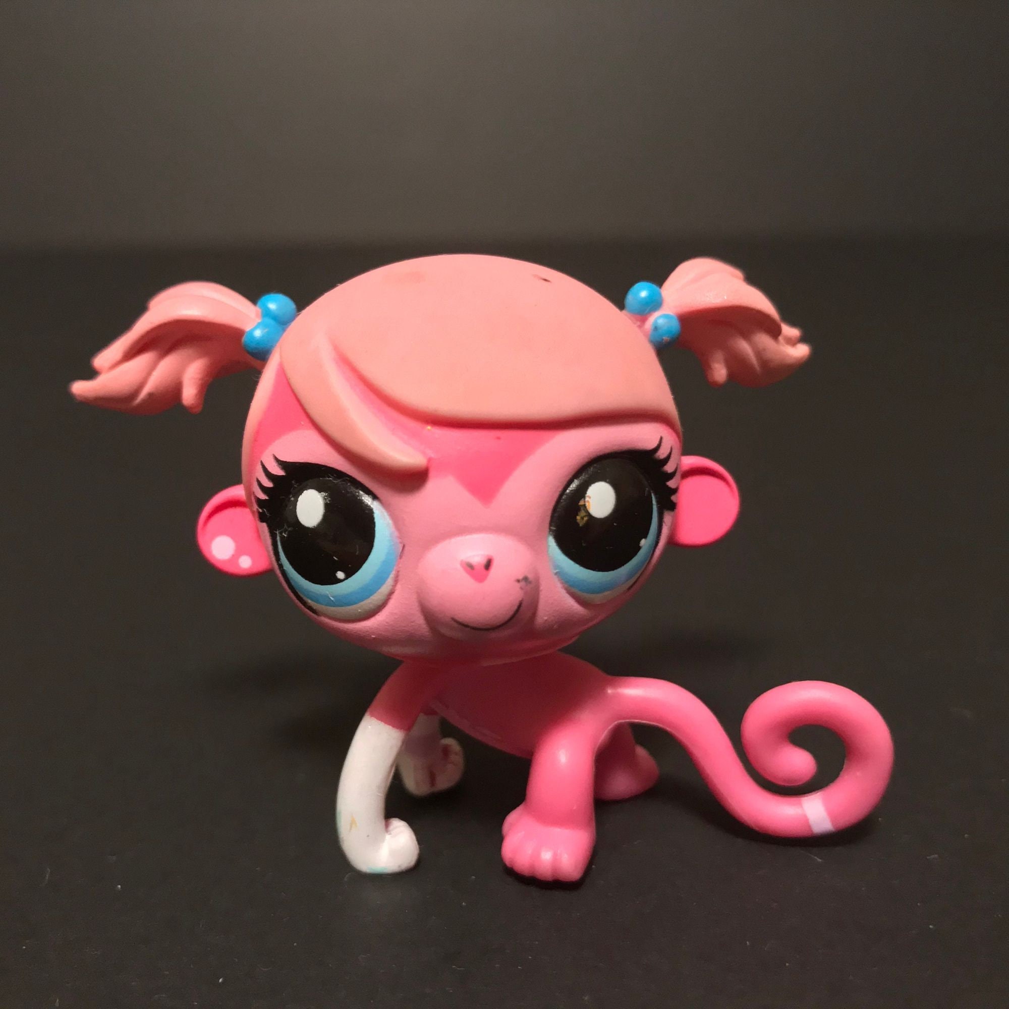 Littlest Pet Shop LPS 3509 Blind Bag Pink Monkey Minka Mark Paint Splashin