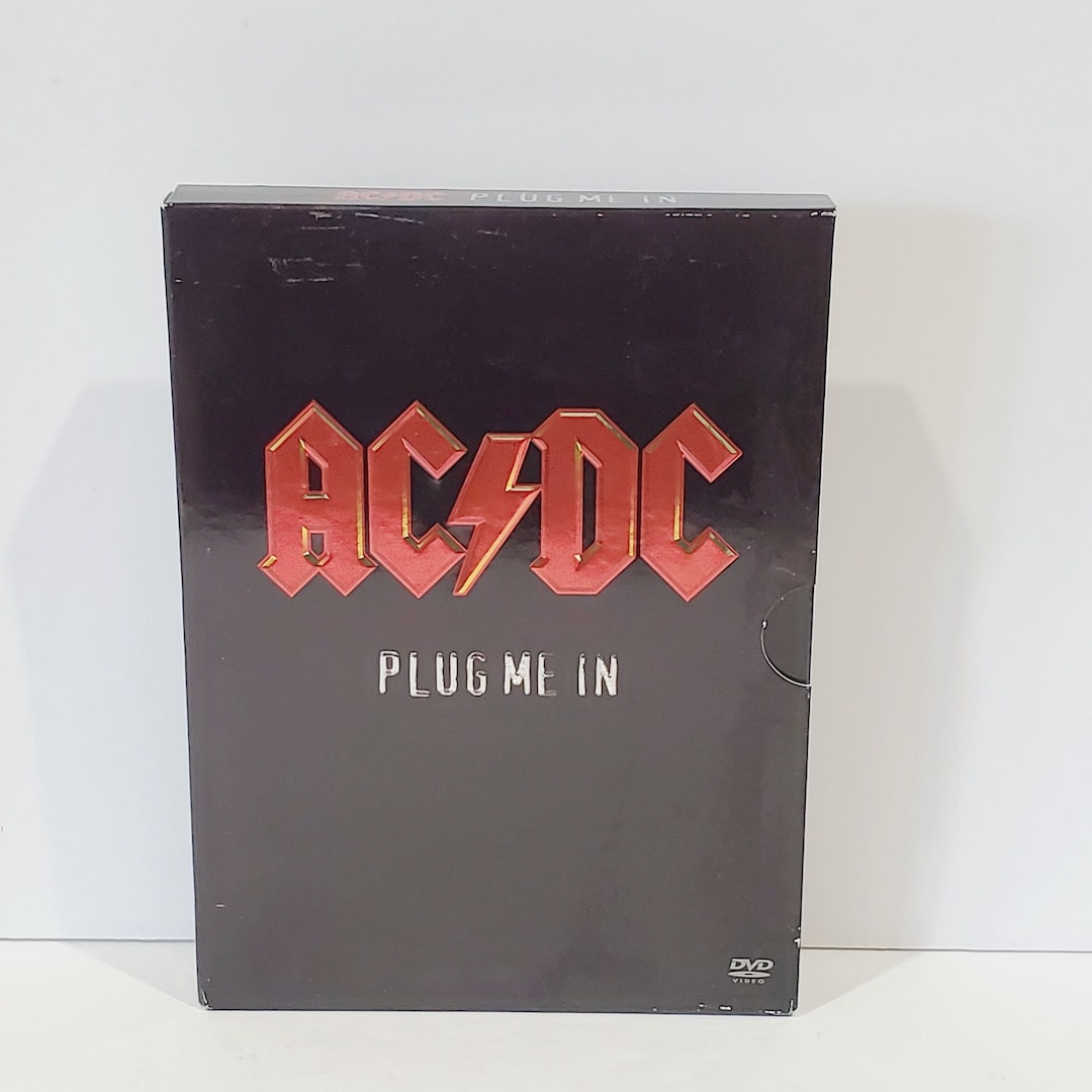 AC/DC 2 Dvds Plug Me in 1975-1979 and 1981-2003 Approx 5 Hrs 2007 - Etsy