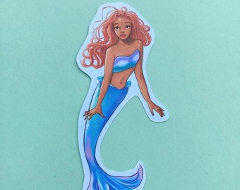 The Little Mermaid inspired sticker