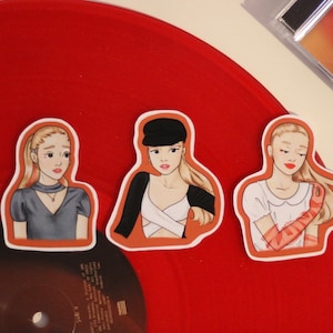 Ariana Grande inspired stickers - The Vintage Perfumes Package
