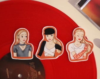 Ariana inspired stickers - Eternal Sunshine