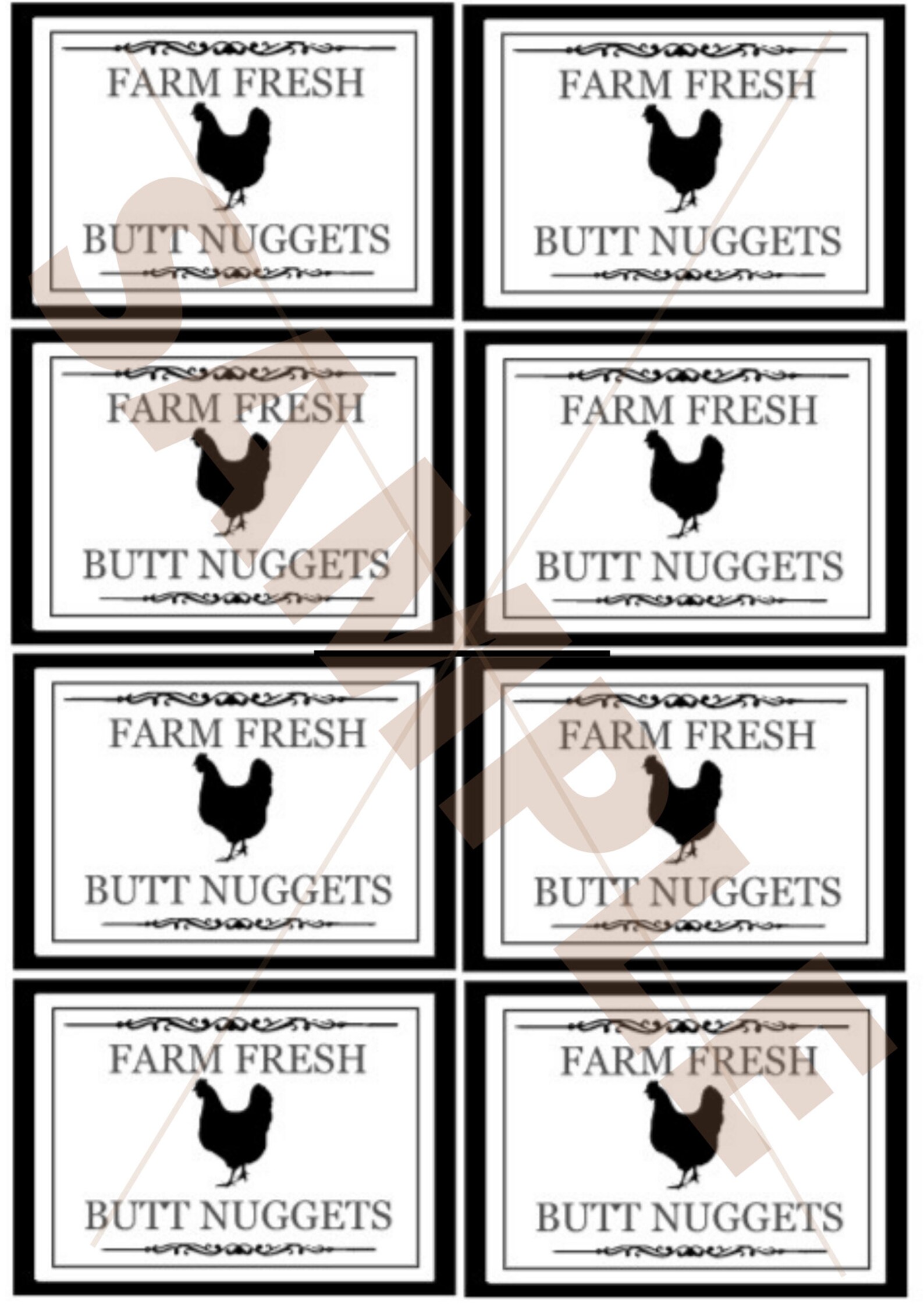 Egg Carton Label, Sticker, Farm Label, Chicken Coop, Hen Stickers, DIY ...