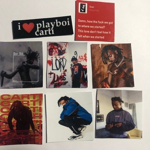 Paquete de pegatinas de Playboi Carti