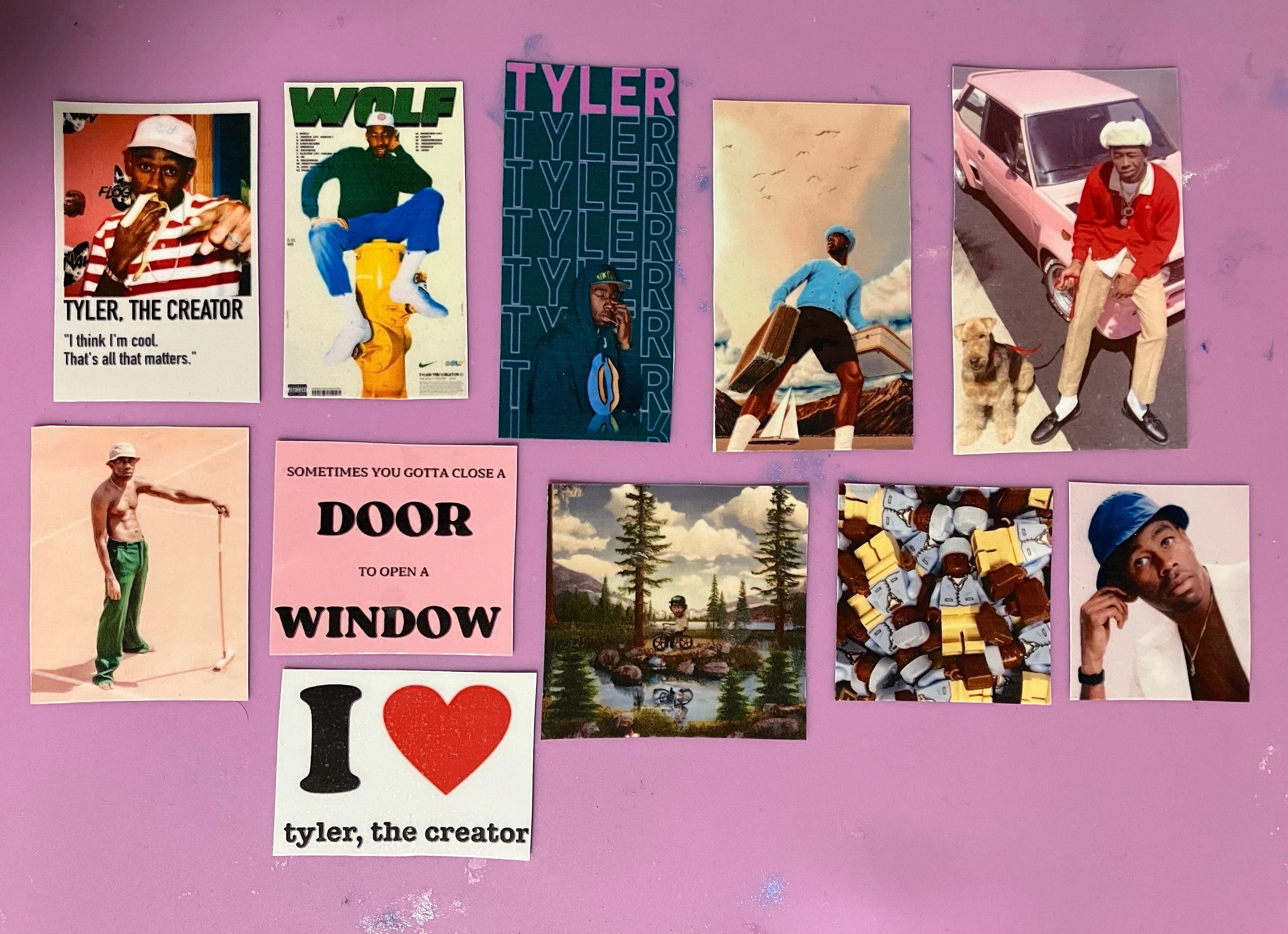 Tyler the Creator Sticker Pack Tyler the Creator Stickers Call Me