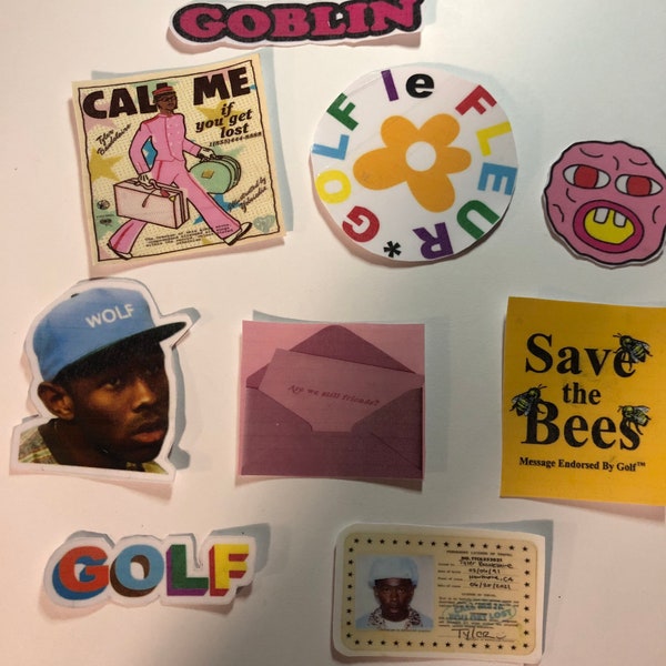 Stickerpakket Tyler the Creator