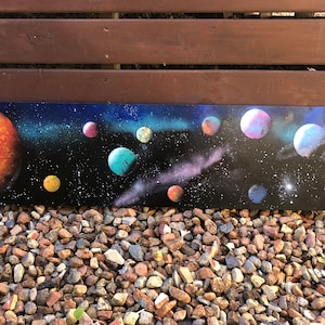 Galaxy Spray paint art