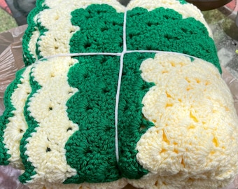 Manta de bebé de crochet