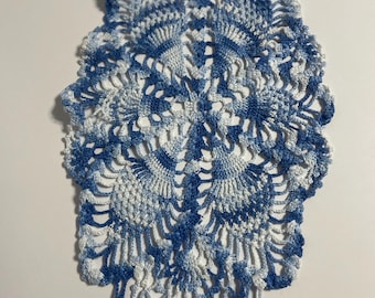 Tapete de crochet a mano