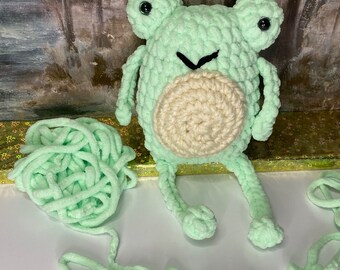 Rana de crochet