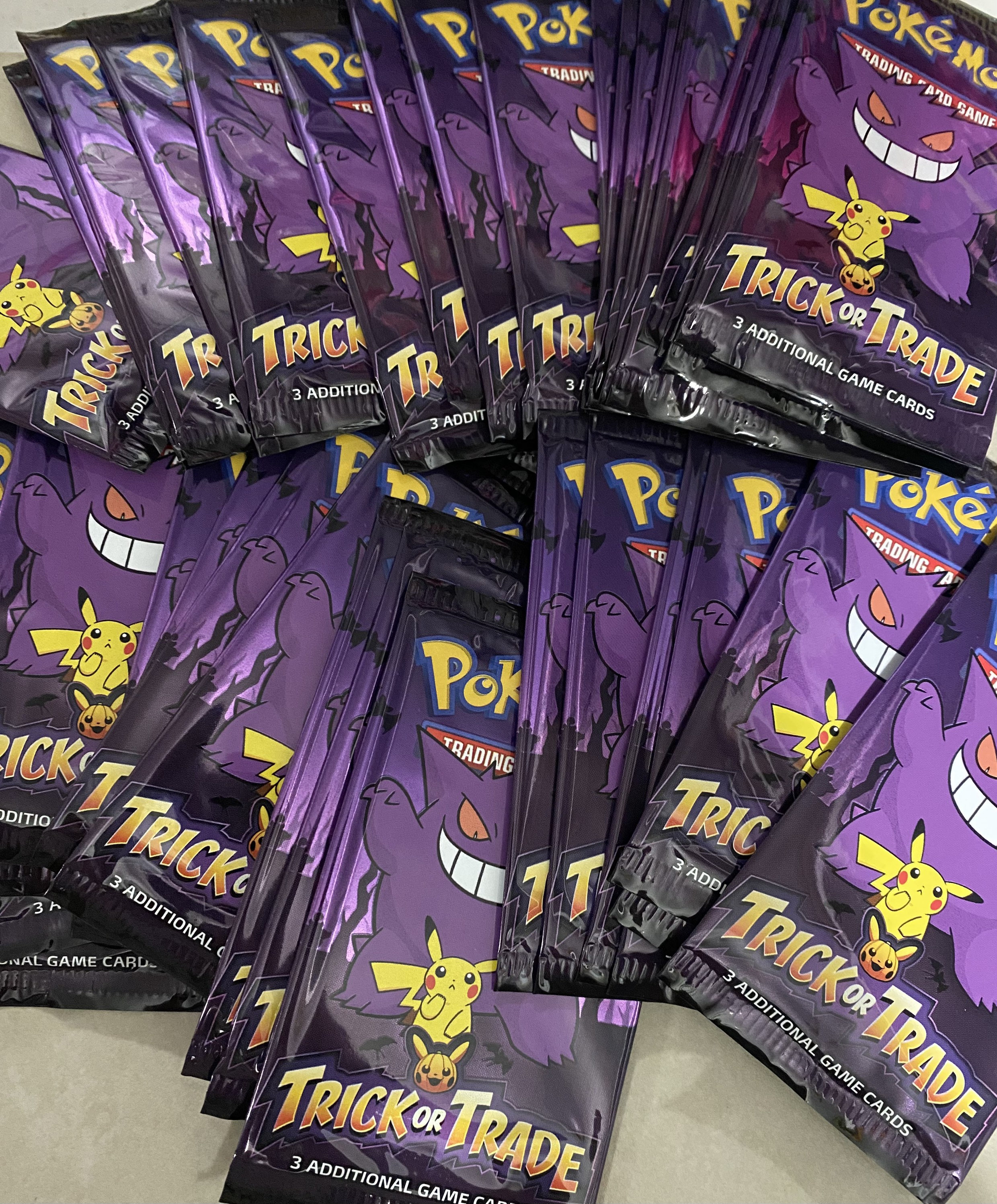 trick or treat booster pack pokemon Amazon.com: Pokemon 2023 Trick or Trade Mimikyu & Pikachu main image 1