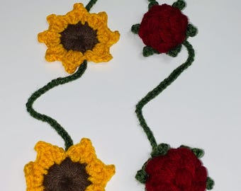 Goma para el cabello de ganchillo para trenzas/accesorios para el cabello de ganchillo/goma para el cabello con flores/accesorio para trenzas