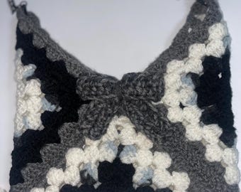 Bolso cuadrado de abuela