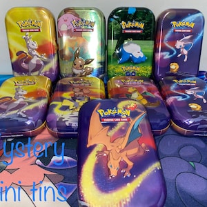Mystery mini tins|one of every 3 has an extra item!