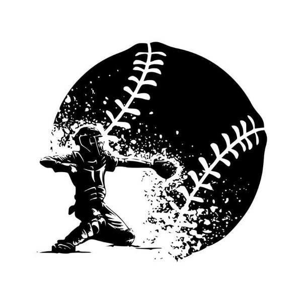 Baseball Fänger SVG - Fänger SVG - Baseball - Baseball SVG