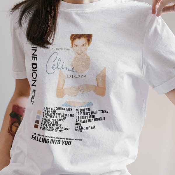 Celine Dion - Falling into You - tshirt - sweatshirt