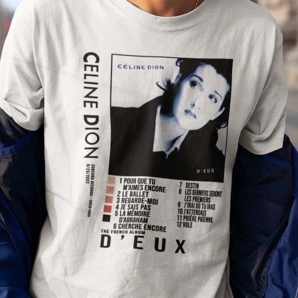 Celine Dion - D'eux Album - tshirt - sweatshirt