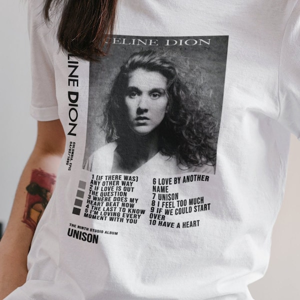 Celine Dion - Unison - tshirt - sweatshirt