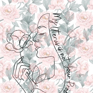 My Uterus is Not Your Problem | Pro Choice | Uterus | Roe V. Wade| My Choice | SVG for Cricut | SVG