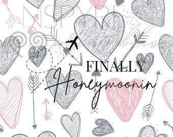 Finally Honeymoonin Vibes | Newlyweds | Mr & Mrs | Vacation Vibes | Honeymoon for Newlyweds | Just Married | SVG for Cricut | SVG