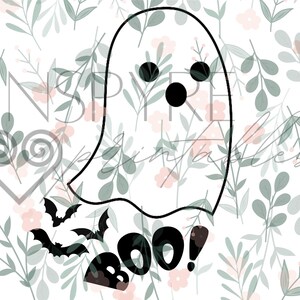 Halloween Ghost Boo | Halloween Cute Ghost | Halloween Boo | Ghost SVG| Halloween SVG |
