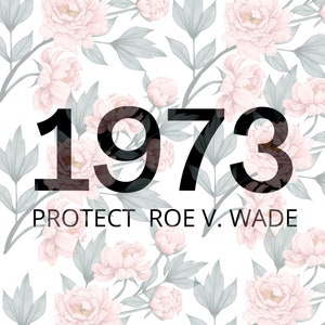 Protect Roe V Wade 1973 | Pro Choice | Uterus | Roe V. Wade| My Choice | SVG for Cricut | SVG
