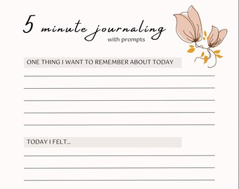 Journaling Page