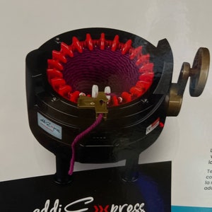 新しい ADDI Express プロフェッショナル 22 ピン編み機