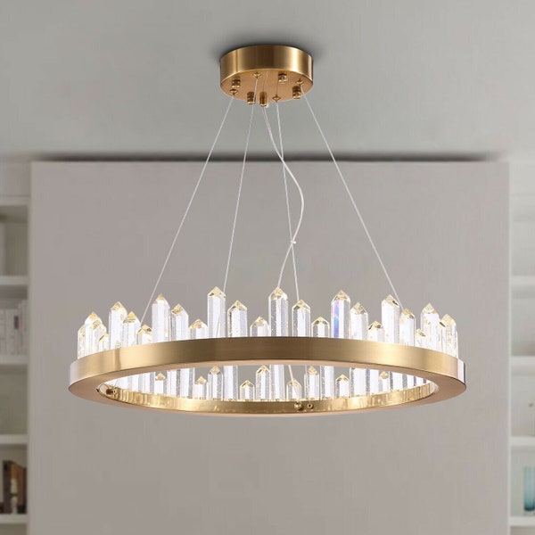 Modern Circular Chandelier - Etsy